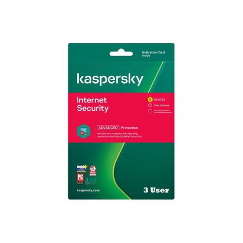 KASPERSKY INTERNET SECURITY (3 USER)