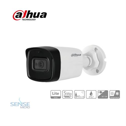 CCTV CAMERA - DAHUA DH-HAC-HFW1500TLP-0280B 5MP HDCVI IR BULLET