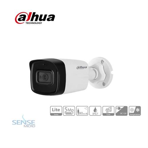 CCTV CAMERA - DAHUA DH-HAC-HFW1500TLP-0360B 5MP HDCVI IR BULLET