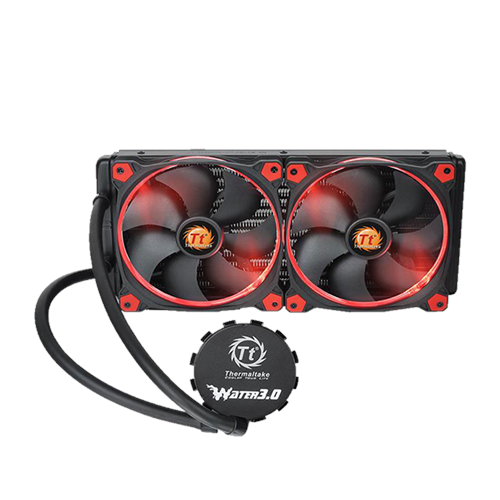COOLING SYSTEM - THERMALTAKE WATER 3.0 RIING RED 280 (CL-W138-PL14RE-A)