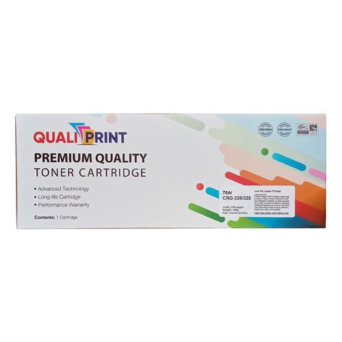 Quali Print CE278A/CRG326/CRG-328 Toner Cartridge