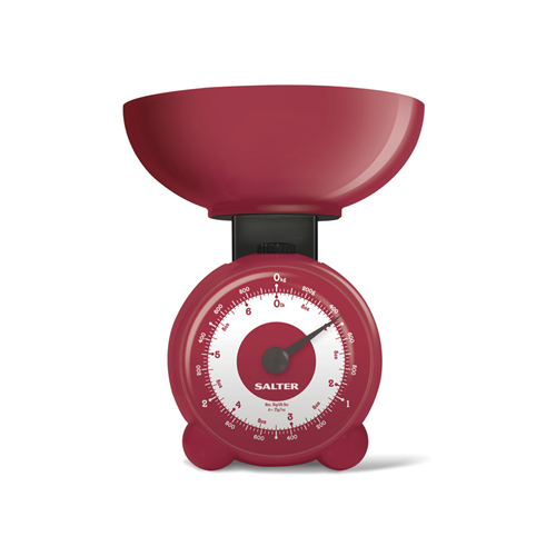 Salter 139 Mechanical Scale 3KG Red