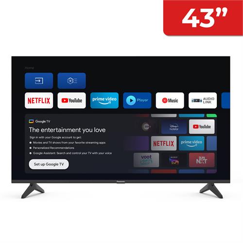 Panasonic 43" 2K HDR Google TV (TH-43MS670N )