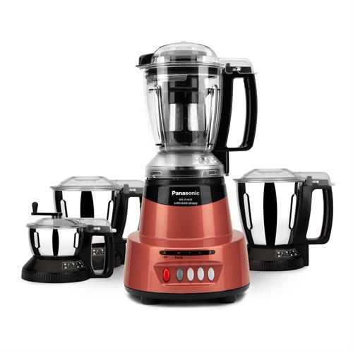 Panasonic AV Super Mixer Grinder MX-AV425 - 4 Jars (Rustic Red)