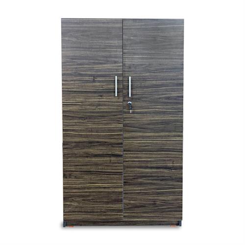 Flash 2 Door Wardrobe - Dark Walnut (LF-FLASH-2WD-DWN-S)