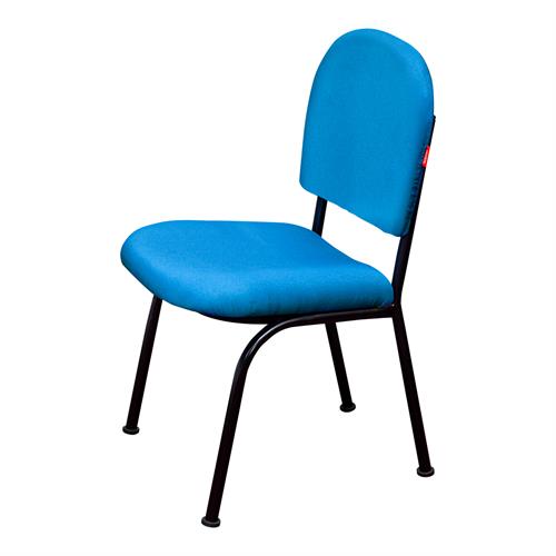 Fabric Visitor Chair Without Arms - Blue (WFL-SOC-V010-BU-S)