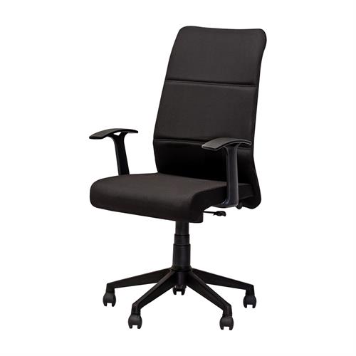 Thames High Back Chair - Black (NOC-H001-BL-S)