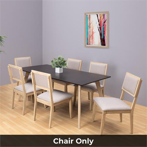 Pistonia Dining Chair - 6 Seater - Chair Only (Buttermilk/New Wedge 2) - WFI-PISTONIA-CHR-S