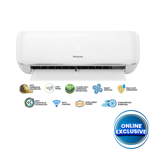 Hisense K Series 12000 BTU Inverter Air Conditioner Wi-Fi