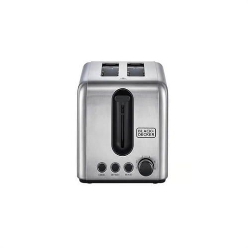 Black & Decker 2 Slice Stainless Steel Toaster