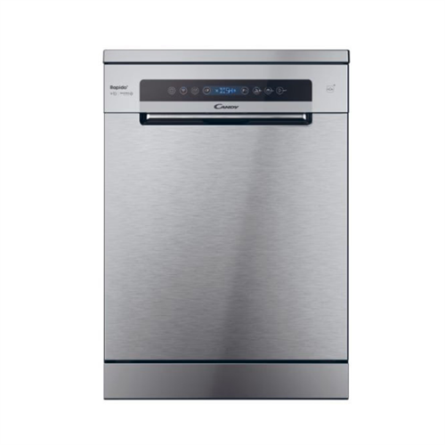 CANDY INOX DISHWASHER FREE STANDING, 15 PLATES, 4 DIGIT DISPLAY