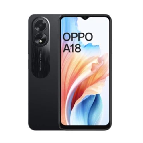 OPPO MOBILE PHONES A18 4GB+128GB BLACK