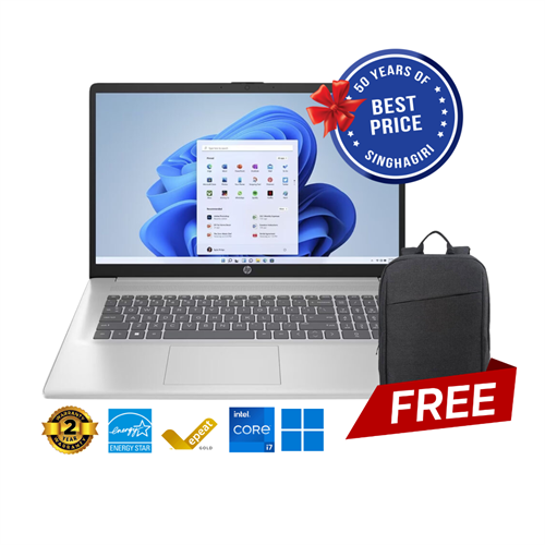 HP INTEL CORE I7 - 13TH GEN LAPTOP (8GB RAM / 512GB SSD /15.6