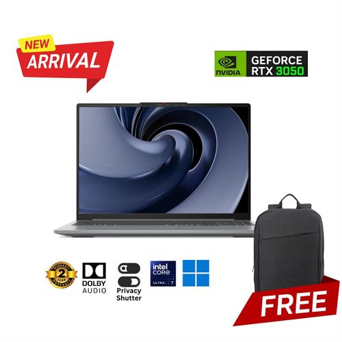 Intel Core Ultra 7 155H / 16GB / 512GB SSD / NVIDIA GEFORCE RTX 3050 - 6GB /WIN 11/ 2 YEARS/BACKPACK