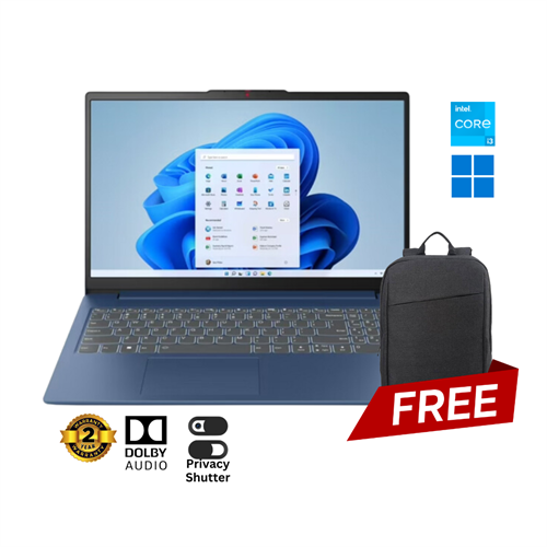 LENOVO CORE I3-13TH GEN LAPTOP (8GB RAM/ 512GB SSD/ 15.6