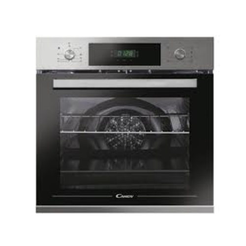 CANDY 60 CM ELECTRIC OVEN 70L SILVER,INOX CONTROL PANEL, MECHANIC AND ELECTRIC DISPLAY