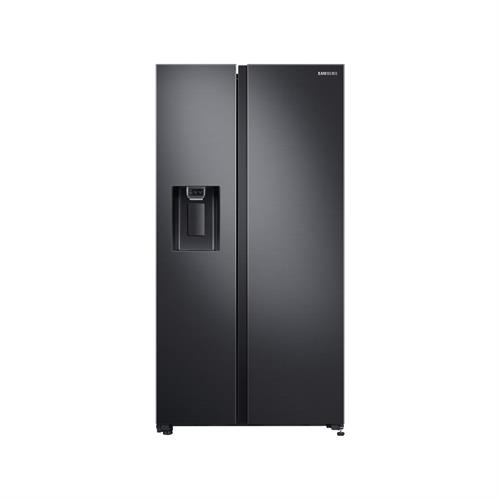 SAMSUNG SIDE BY SIDE INVERTER REFRIFGERATOR - 660L - GENTLE BLACK MATT