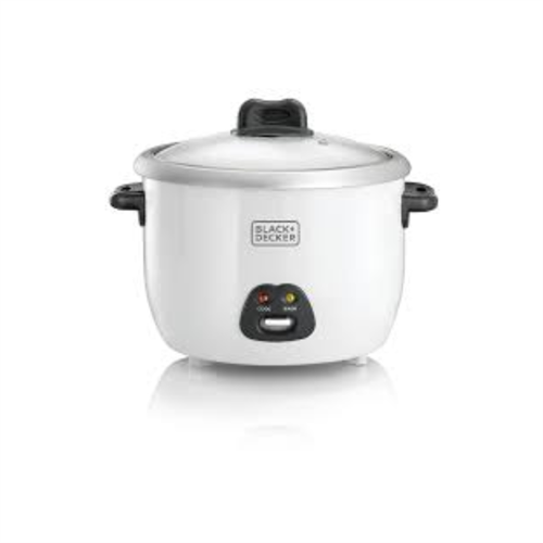 Black & Decker 1.8 L Rice Cooker with Glass Lid