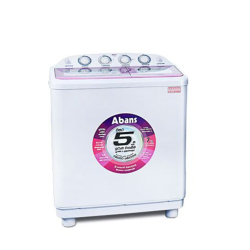 ABANS 7KG SEMI AUTO DUAL GREY WASHING MACHINE