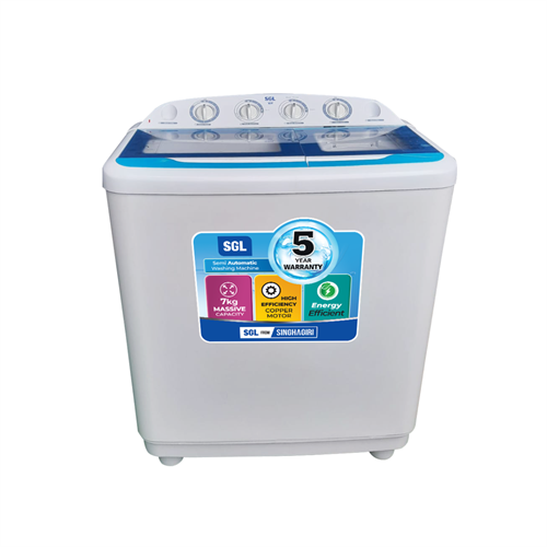 SGL 7KG SEMI AUTOMATIC WASHING MACHINE