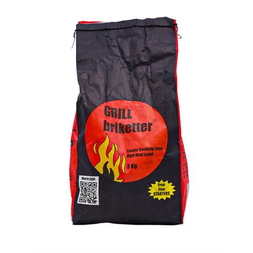 GRILL MATE Charcoal Briquettes, 3kg