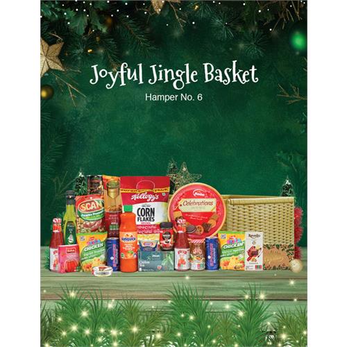 Joyful Jingle Basket, Hamper No 06