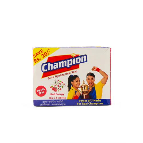 CHAMPION Germ Fighting Soap Red Energy Eco Pack