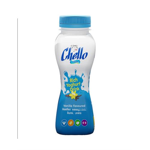 CHELLO Vanilla With Basil Seeds Drinking Yoghurt, 180ml