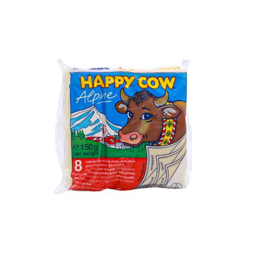 HAPPY COW Alpine Slices 8s, 150g