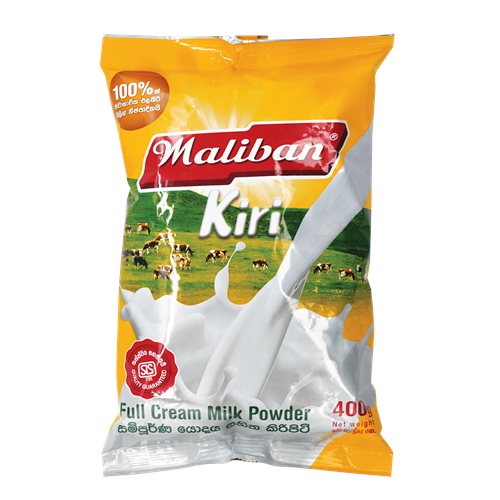 MALIBAN Full Cream Milk Powder Pouch, 400g