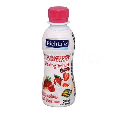 RICHLIFE Drinking Yoghurt Strawberry, 200ml
