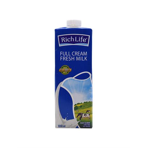 RICHLIFE UHT Milk Full Cream, 1l