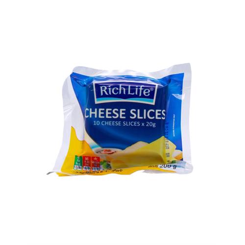 RICHLIFE Process Cheese Slices 10s, 200g