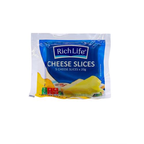 RICHLIFE Process Cheese Slices 5s, 100g