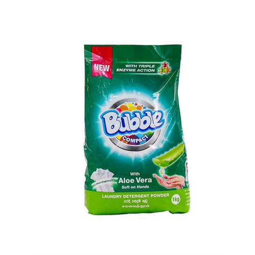 BUBBLE Compact Laundry Powder Aloe Vera, 1kg