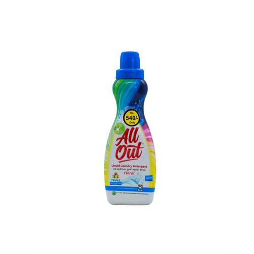 All Out Liquid Laundry Detergent Front Load, 500ml