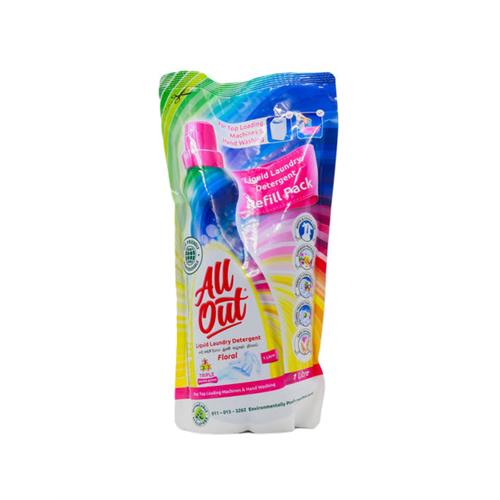 ALL OUT Liquid Laundry Detergent Refill Pack T\/Load, 1L