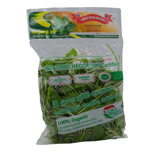 THREE STAR ORGANIC Gotukola, 100g