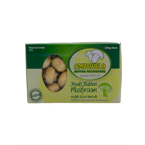 AMBEWELA Fresh Button Mushroom, 200g