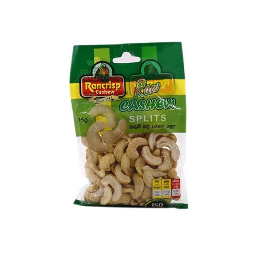 RANCRISP Raw Cashew Splist, 75g