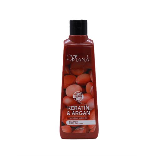 VIANA Keratin 0026 Argan Shampoo, 200ml