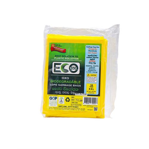 ECO SACK XXL Yellow 32*36 LDLP