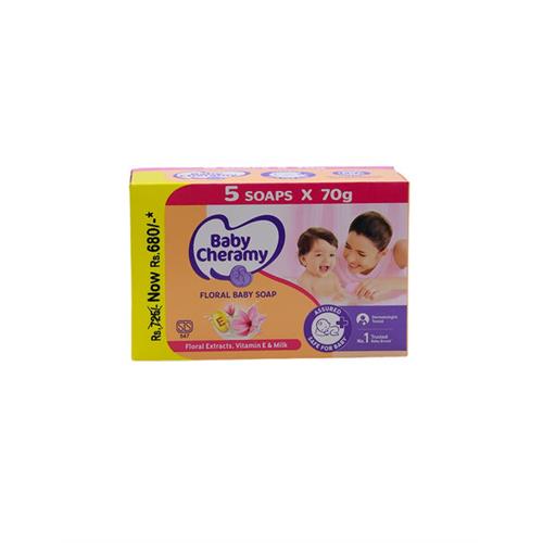 BABY CHERAMY Soap Floral, 5*75g