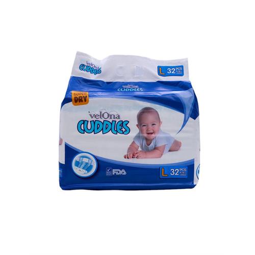 VELONA CUDDLES Baby Diaper (L), 32s