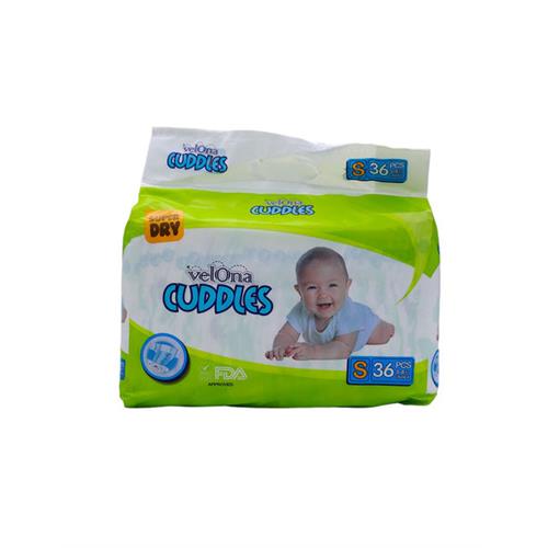 VELONA CUDDLES Baby Diaper (S), 36s