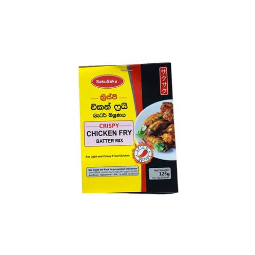 SAKU SAKU Crispy Chicken Fry Batter Mix, 125g