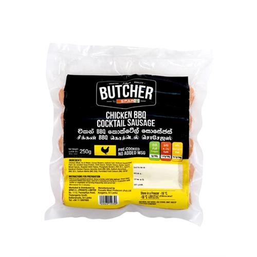 YOUR BUTCHER Chicken BBQ Cocktail Sausage, 250g