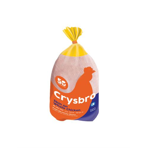 CRYSBRO Whole Bird Skin-On, (about 1.5kg)