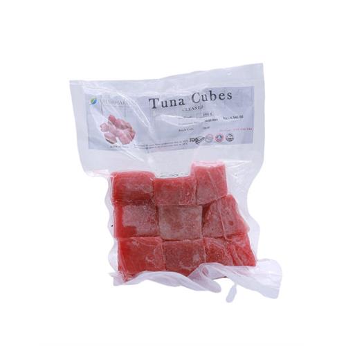 FROZEN TUNA Cubes, 500g