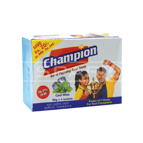CHAMPION Germ Fighting Soap Cool Mint Eco Pack